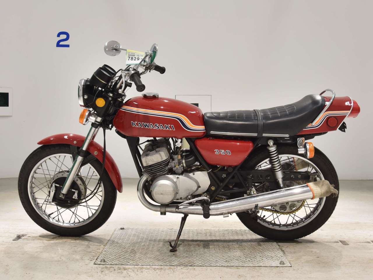 KH250 KH400 250SS サイドカバー 400SS ビート アルフィン 検索 S3 S2 