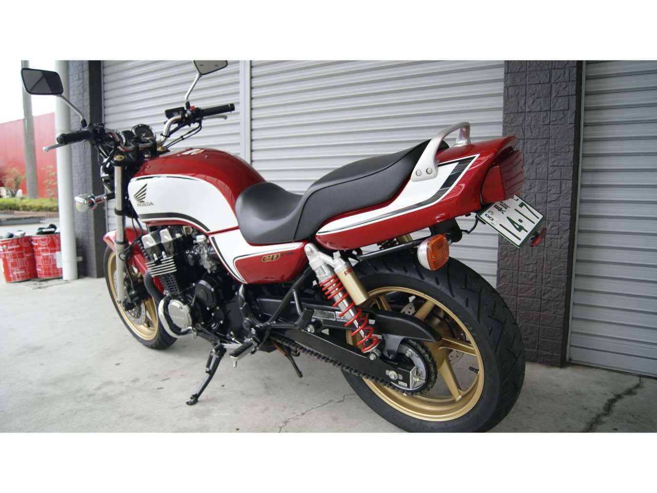HONDA CB750RC42 フロントカウル レッド/ホワイト ホンダ CB750 RC42 空冷4サイクル4気筒エンジン ビキニ