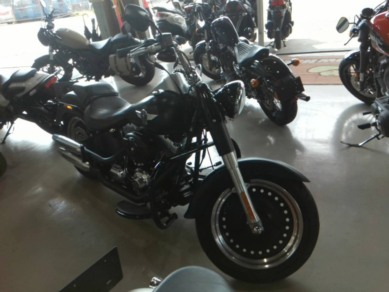 HD FATBOY FLSTFB1580, photograph 1