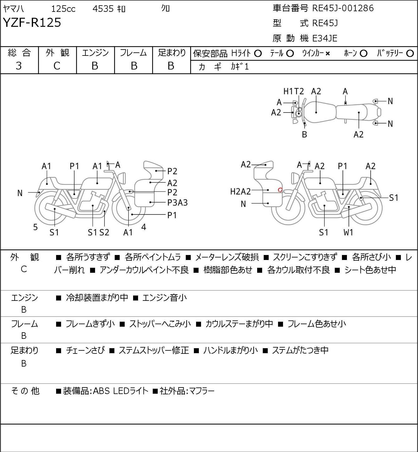 Yamaha YZF-R125