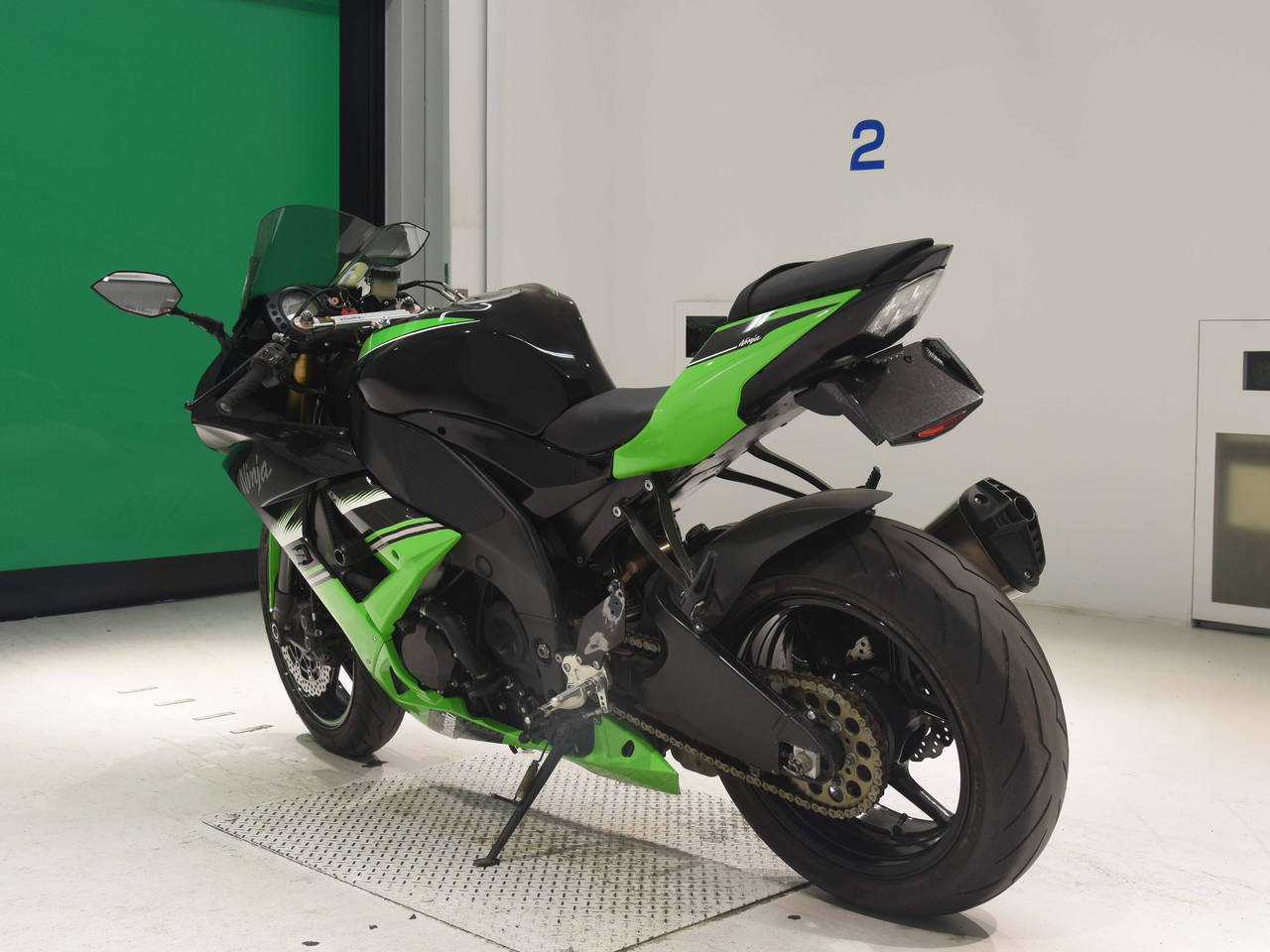 千葉 Puig 21767H Z-RACING SCREEN [SMOKE] Kawasaki ZX-4R Ninja (24
