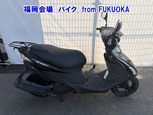 Suzuki ADDRESS V125, left